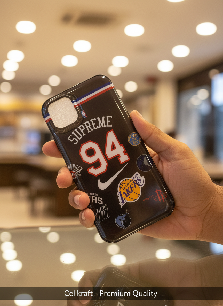 iPhone 11 Series Supreme NBA Street Style Case