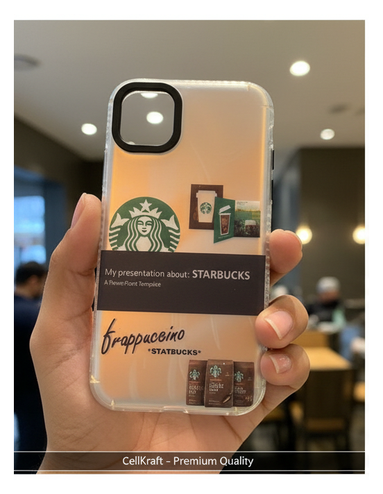 Starbucks Frappuccino Coffee Lover iPhone Case