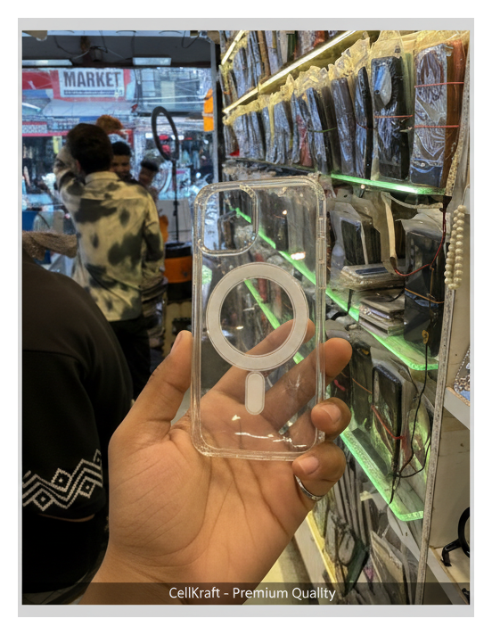 CellKraft Clear MagSafe iPhone Protection Case