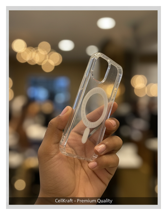CellKraft Clear MagSafe iPhone Protection Case