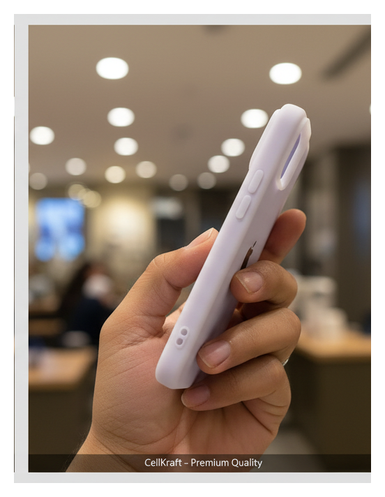 CellKraft Soft-Touch Silicone iPhone Case