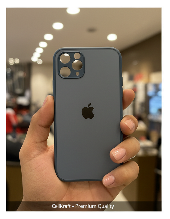 CellKraft Slim Matte iPhone with Camera Protection Case