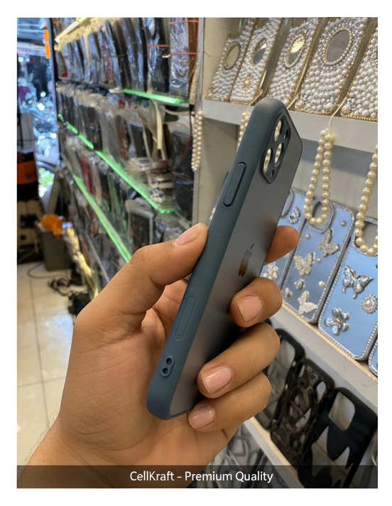 CellKraft Slim Matte iPhone with Camera Protection Case