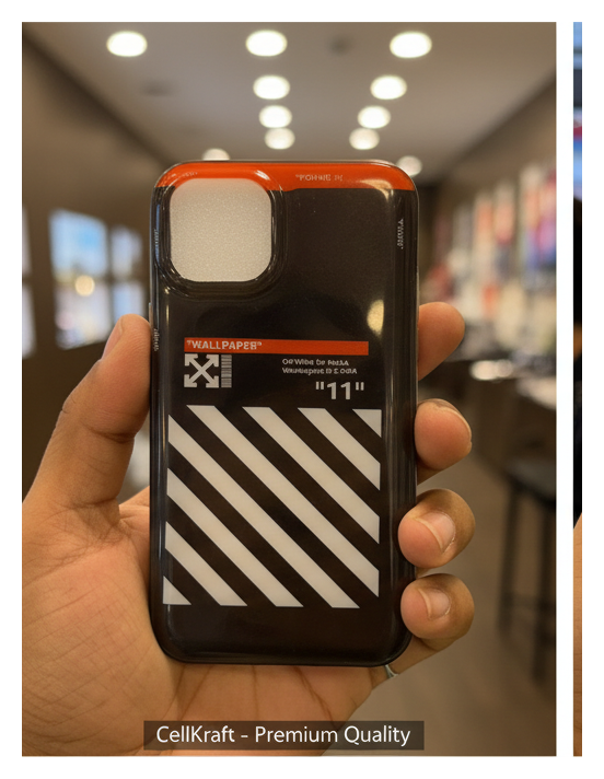 Trendy Off-White Design Protective iPhone 11 Pro Case