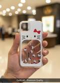 iPhone 12- CellKraft Hello Kitty Liquid Glitter Protective Case