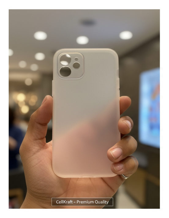 CellKraft Frosted Translucent iPhone 11 Pro Case