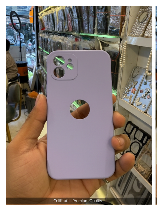 CellKraft Lavender Soft-Touch iPhone Protection Case