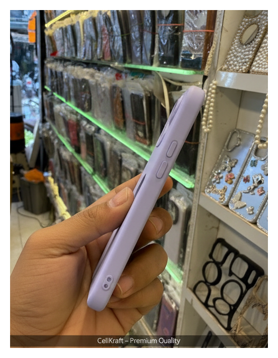 CellKraft Lavender Soft-Touch iPhone Protection Case
