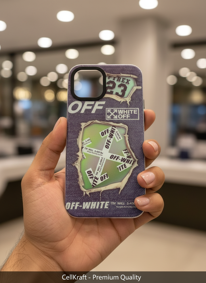 CellKraft Off-White Streetwear iPhone Protective Case