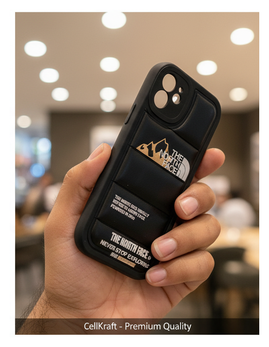 iPhone 12- CellKraft Puffer Style Protective Case