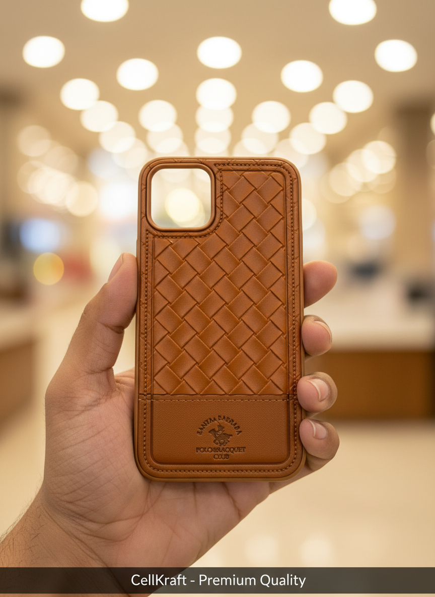 iPhone 12 - CellKraft Premium Woven Polo Case