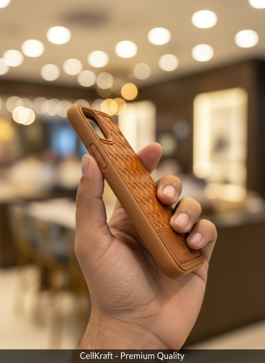 iPhone 12 - CellKraft Premium Woven Polo Case