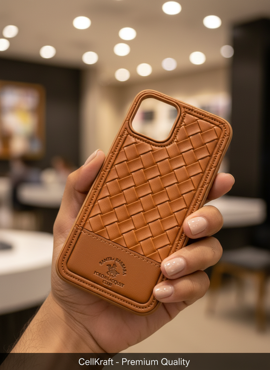 iPhone 12 - CellKraft Premium Woven Polo Case