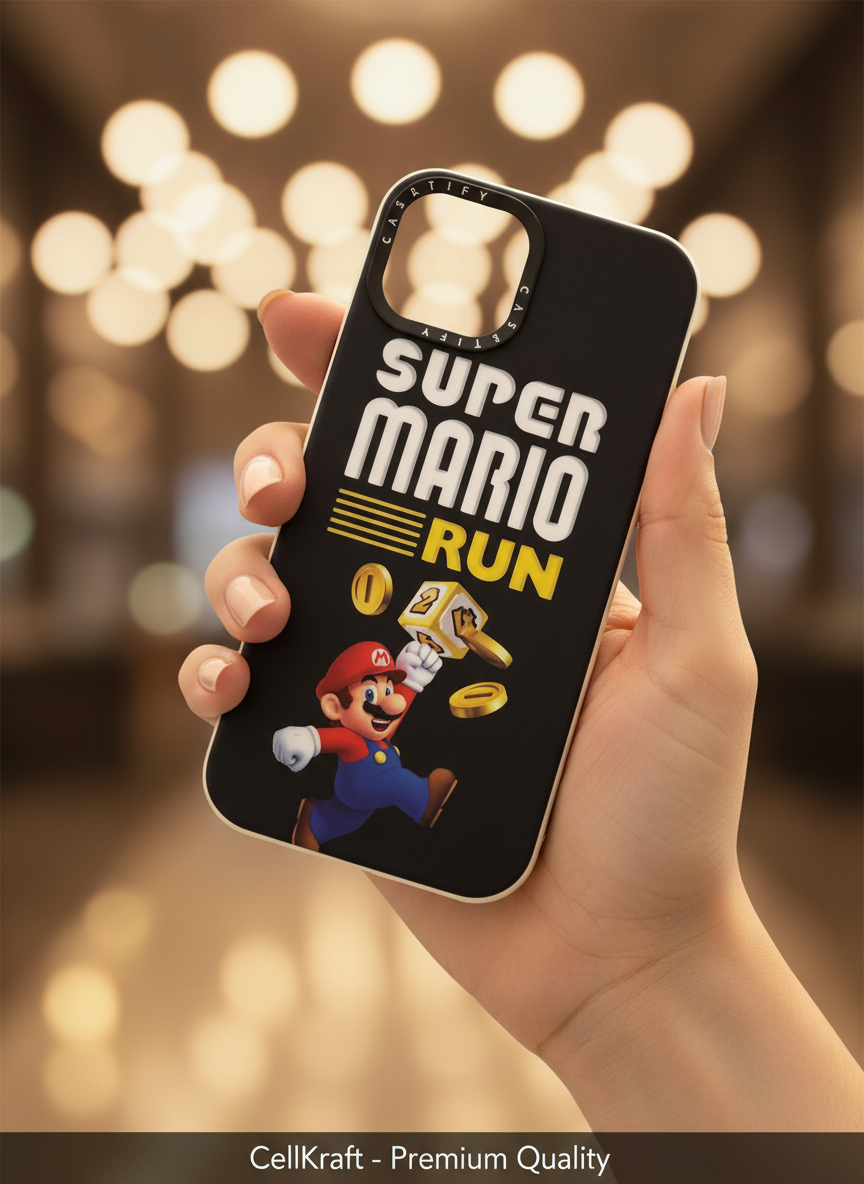 CellKraft Super Mario Run Durable iPhone Case