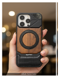 iPhone 16 Pro Max CellKraft: Premium Wood MagSafe Protection