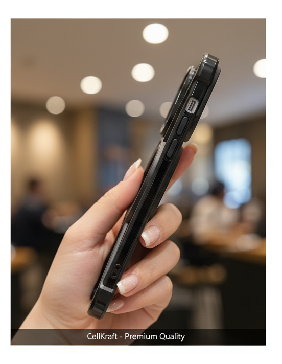 iPhone 16 Pro Max CellKraft Exoskeleton Ring Case