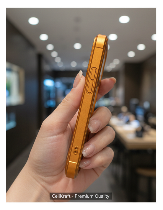 iPhone 17 Pro CellKraft Armor Metal Bumper