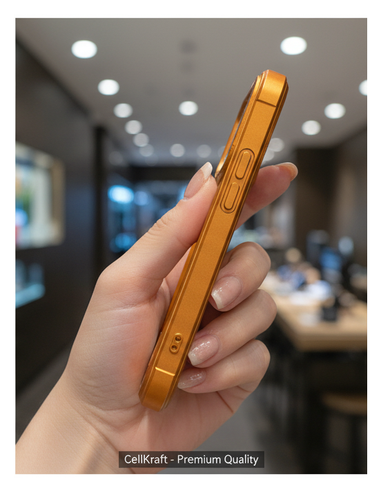 iPhone 17 Pro CellKraft Armor Metal Bumper