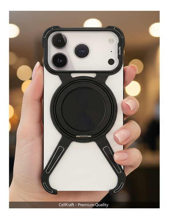 iPhone 17 Pro Max CellKraft NJOYNY Magnetic Kickstand Case
