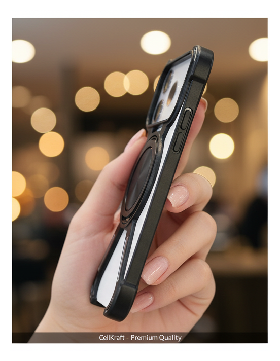 iPhone 17 Pro Max CellKraft NJOYNY Magnetic Kickstand Case
